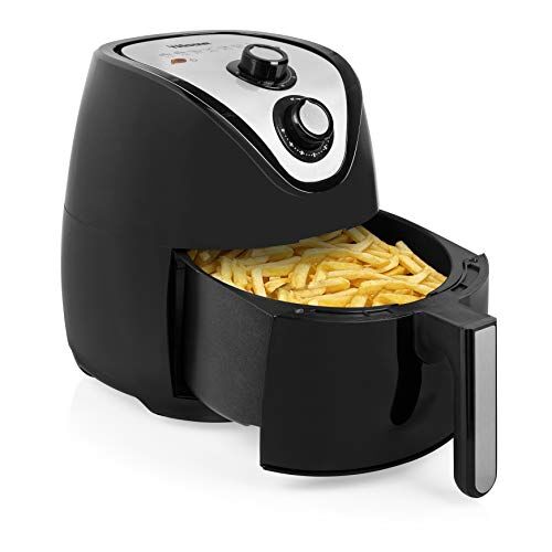 Tristar Friggitrice ad Aria Airfryer, 4.5 Litri, 1500 W, 4.5 Litri, Timer, Plastica, Nero,