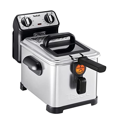 Tefal FR5101 Filtra PRO, Friggitrice Semiprofessionale, 2000-2400 W, Argento