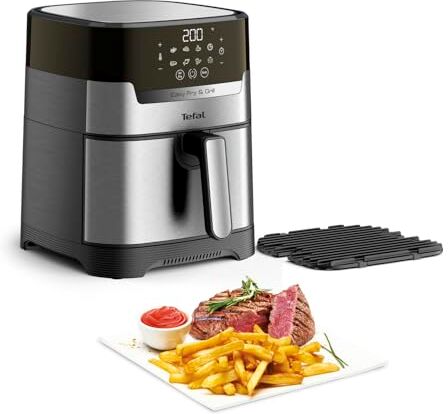 Tefal FREIDORA DE AIRE  2-IN-1 EASY FRY & GRILL DELUXE EY 505D