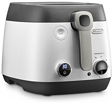 DeLonghi Singolo Indipendente 1800W Nero, Bianco, 1800 W, 2.4 Litri, Polipropilene