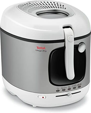 Tefal Singolo Indipendente Friggitrice Acciaio inossidabile, Bianco friggitrice