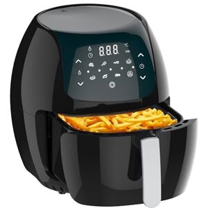 Avilia Friggitrice ad Aria con Programmi Preimpostati Digitale, con Controllo Temperatura e Timer, Ideale per Cucina senza Olio, 8L, 1800W, 37x33x30cm, Nero Avilia Friggitrice ad Aria con Programmi Preimpostati Digitale, con Controllo Temperatura e Timer, Ideale per Cucina senza Olio, 8L, 1800W, 37x33x30cm, Nero