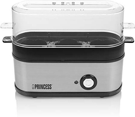 Princess 262043 Cuoci Uova, plastica, Acciaio Inox