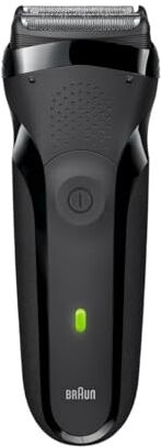 Braun Serie 3 300s men's Electric Shaver/Rechargeable Electric Razor, Black