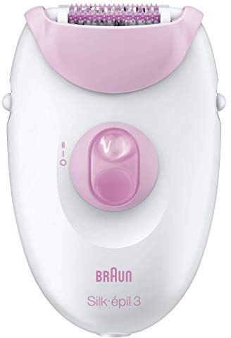 Procter & Gamble Braun Silk-épil 3 3270 Epilatore, Edizione Regalo, pink, white