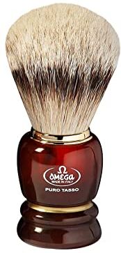 Omega 636 Silvertip Pennello da barba con setole di tasso