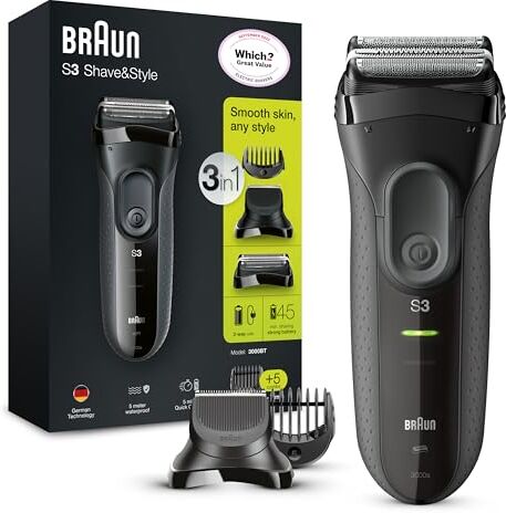 Braun Rasoir Ricaricabile Série 3 Shave&Style