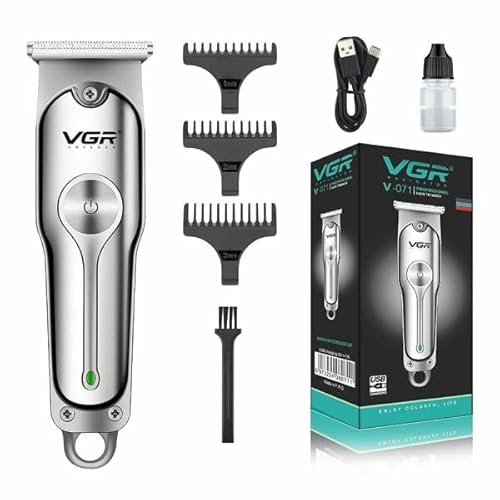 ART Trade Shop Trimmer Vgr V-071 Capelli Barba Corpo Ricaricabile Barbiere Elettrico Senza Fili -