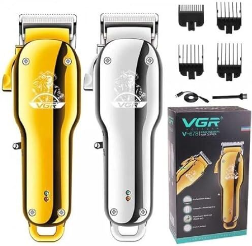 ART Trade Shop Taglia Capelli Barba Elettrico Professionale Ricaricabile Usb Cordless Vgr V-678 -