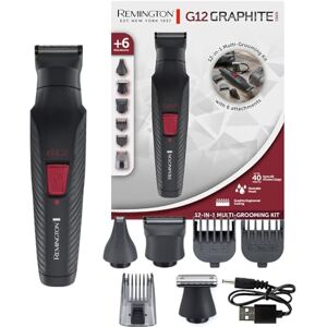 Remington G12 Kit Multigrooming - 12-in-1, Lame Autoaffilanti, 40 Min USB Remington G12 Kit Multigrooming - 12-in-1, Lame Autoaffilanti, 40 Min USB
