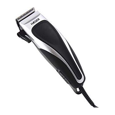 HAEGER Hger Style Tagliacapelli in acciaio inox da 10 W, 3 mm, 6 mm, 9 mm, 12 mm, con motore AC, ergonomico e pratico, supporto per lama regolabile, lama rimovibile HAEGER Hger Style Tagliacapelli in acciaio inox da 10 W, 3 mm, 6 mm, 9 mm, 12 mm, con motore AC, ergonomico e pratico, supporto per lama regolabile, lama rimovibile