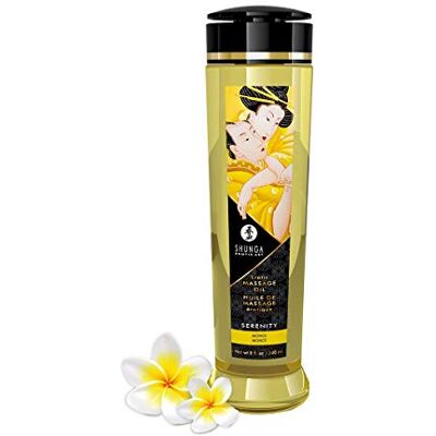 Shunga Serenity Massage Oil / 240 Ml Monoi 257 g Shunga Serenity Massage Oil / 240 Ml Monoi 257 g