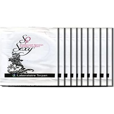 Terpan So Sexy Femidom 10 pz - Preservativo femminile Terpan So Sexy Femidom 10 pz - Preservativo femminile