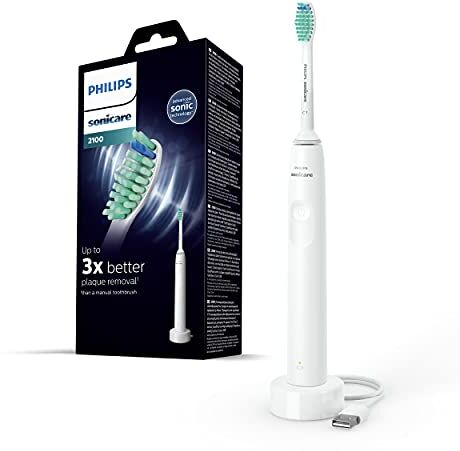 Philips Brosse à dents électrique  Sonicare 2100 Series  Blanc