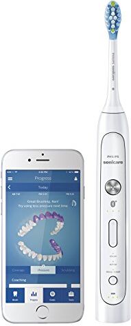 Philips Adulto Spazzolino elettrico sonico Bianco spazzolino elettrico [APP NON COMPATIBILE IN ITALIA]