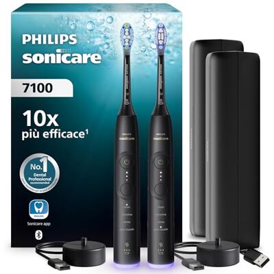 Spazzolino elettrico Philips HX7429/03 - Sonicare - Nero Spazzolino elettrico Philips HX7429/03 - Sonicare - Nero