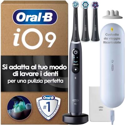 Spazzolino elettrico Oral-B Power Oral-B iO Series 9N Onice Nero - Spazzolino elettrico Spazzolino elettrico Oral-B Power Oral-B iO Series 9N Onice Nero - Spazzolino elettrico