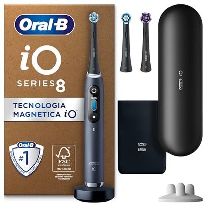 spazzolino elettrico Oral-B iO Series 8 Plus - Nero Onice spazzolino elettrico Oral-B iO Series 8 Plus - Nero Onice