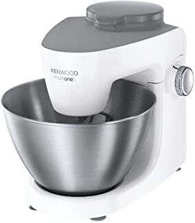 Kenwood KHH326WH Impastatrice Planetaria MultiOne, Robot da Cucina Mixer, con Food Processor, Centrifuga, Frullatore, Spremiagrumi e Tritacarne, 1000 W, 4.3 Litri, Plastica, Bianco