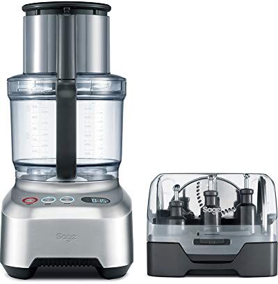 Sage SFP800 the Kitchen Wizz Pro, Food Processor, Brushed Aluminium