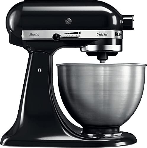 KitchenAid Robot da Cucina Classic, 4.3 L Nero Onice