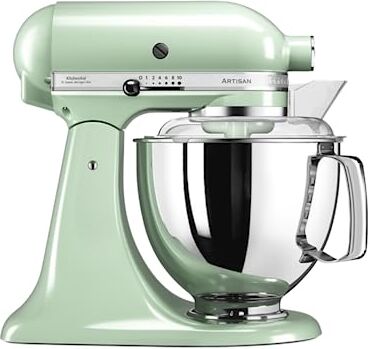 KitchenAid 5KSM175PSEPT Artigiano, Pistacchio, Metallo, 10 velocità, Verde