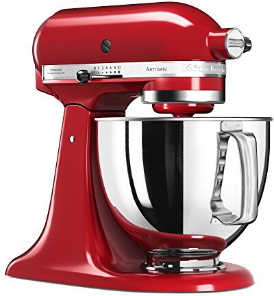 KitchenAid Artisan 5KSM125EER Robot da Cucina, Rosso Imperiale