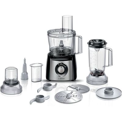 Bosch MCM3501M MultiTalent 3 Robot da Cucina - Acciaio Nero Bosch MCM3501M MultiTalent 3 Robot da Cucina - Acciaio Nero