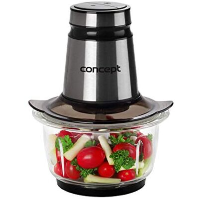 Concept Tritatutto in vetro per alimenti, 500 W Concept Tritatutto in vetro per alimenti, 500 W