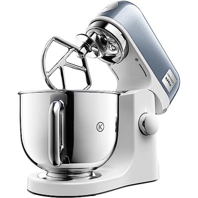 Kenwood KMX760BL KMIX Impastatrice Planetaria con Ciotola con manico in Acciaio da 5L, 3 Ganci di Miscelazione, Potenza 1000W, Personalizzabile con oltre 20 Accessori Acquistabili Separatamente, Blu Kenwood KMX760BL KMIX Impastatrice Planetaria con Ciotola con manico in Acciaio da 5L, 3 Ganci di Miscelazione, Potenza 1000W, Personalizzabile con oltre 20 Accessori Acquistabili Separatamente, Blu