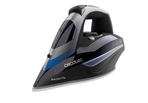 Cecotec Piastra Orizzontale con Pompa IronHero 3200 i-Pump. 3200 W, Tecnologia Power Steam, Colpo di Vapore 285 g/min, Suola Turbo Anodized Pro, Sistema Antigoccia, Cyclo Clean, Auto Off.