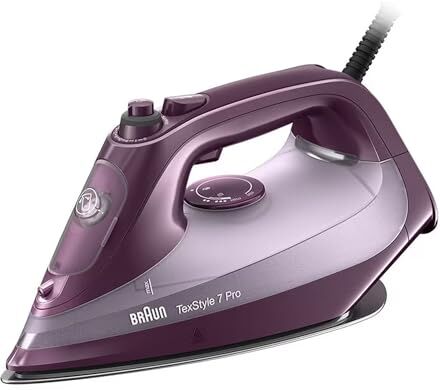 Braun PLANCHA VAPOR-SECO ELOXALPLUS SOLEPLATE 3100 W VIOLETA  TEXSTYLE 7 PRO SI 7181 VI