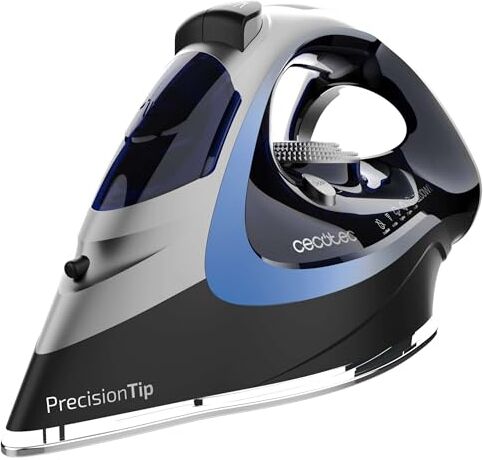 Cecotec Piastra Orizzontale IronHero 3200 Force Anodized. 3200 W, Tecnologia Power Steam, Colpo di Vapore 270 g/min, Suola Turbo Slide, Sistema Antigoccia, Cyclo Clean, Filtro Antical, Auto Off.