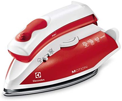 Electrolux Perfect Motion Ferro da Stiro a Vapore da Viaggio, 800 W, 920 g, 135x195x90mm, Rosso