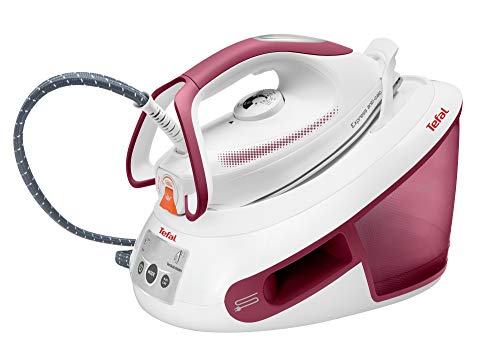 Tefal EXPRESS ANTI-CALC Potente Ferro da Stiro, Generatore di Vapore da 6,2 bar Con Raccoglitore di Calcare Rimovibile e Piastra Durilium Airglide Autopulente