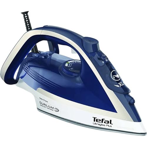 Tefal Ultimate Pure FV6812E0 iron Steam iron 2800 W Blue Silver