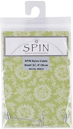 ChiaoGoo Spin Nylon (Piccolo, 20cm) Intercambiabile Cavo con Serraggio Chiave 1 Pezzo