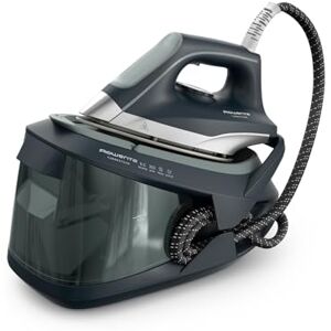 Rowenta Turbosteam Generatore di Vapore Compatto e Potente con Piastra MicroSteam400 e Serbatoio XL da 1,7L, Con Modalità Eco e Stiratura Verticale, VR8323 Rowenta Turbosteam Generatore di Vapore Compatto e Potente con Piastra MicroSteam400 e Serbatoio XL da 1,7L, Con Modalità Eco e Stiratura Verticale, VR8323