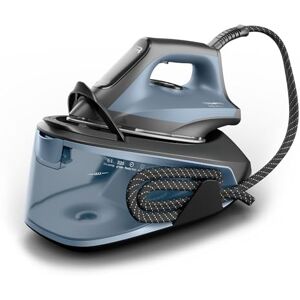 Rowenta Force Pro 300, Ferro da Stiro con Generatore di Vapore 320 g/min, Alta Pressione 6.1 Bar, -25% di Consumo Energetico in Modalità Eco, Funzione Verticale, 2400W, VR5431, Color Acqua Rowenta Force Pro 300, Ferro da Stiro con Generatore di Vapore 320 g/min, Alta Pressione 6.1 Bar, -25% di Consumo Energetico in Modalità Eco, Funzione Verticale, 2400W, VR5431, Color Acqua