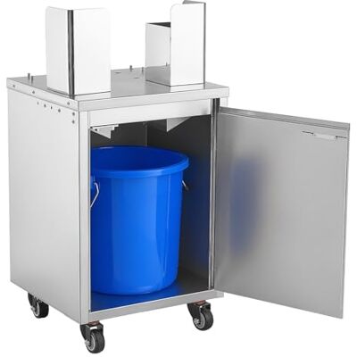 VEVOR Parti di Ricambio per Spremiagrumi, Base Mobile di Ricambio per Spremiagrumi in Acciaio Inox 4 Ruote Piroettanti Compatibile con Spremiagrumi NS2000E-2NS2000E-2TNS2000E-3 VEVOR Parti di Ricambio per Spremiagrumi, Base Mobile di Ricambio per Spremiagrumi in Acciaio Inox 4 Ruote Piroettanti Compatibile con Spremiagrumi NS2000E-2NS2000E-2TNS2000E-3