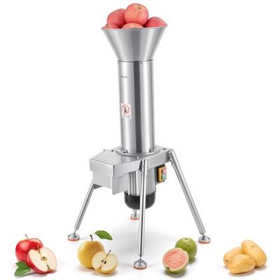 VEVOR Mulino per Frutta Spremiagrumi 1100 W, Macchina per Lavorazione della Frutta Capacità di 164 kg/h per Pera Mela Ananas Materiale in Acciaio Inox 304, Tritafrutta Elettrico da Pavimento VEVOR Mulino per Frutta Spremiagrumi 1100 W, Macchina per Lavorazione della Frutta Capacità di 164 kg/h per Pera Mela Ananas Materiale in Acciaio Inox 304, Tritafrutta Elettrico da Pavimento