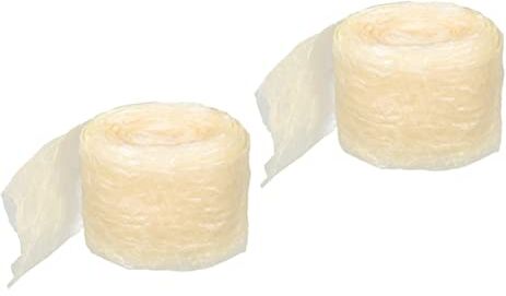 TOPBATHY 2 Pz Budelli di salsiccia budello per snack salsiccia di maiale salsiccia da colazione cappotto involucro di pelle colata di hot dog prosciutto Accessori tenda