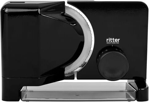 Ritter affettatrice universale  E 16 Duo Plus, affettatrice universale elettrica con motore ECO, made in Germany, nero