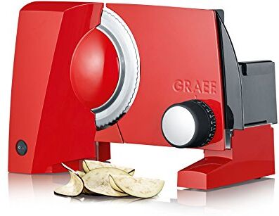 Graef S 10003 Affettatrice SKS 100 Rossa, 170 W, 11 Fluid_Ounces, Alluminio, Rosso