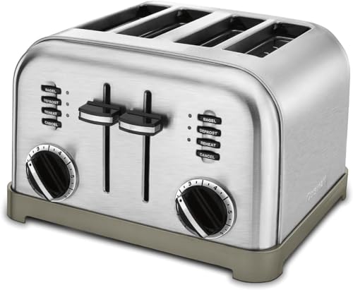 CUISINART Metal Classic 4-Slice Toaster, Brushed Stainless