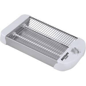 Bastilipo TPB-600 TPB-600-Tostapane piano orizzontale, 600 W, 6 livelli di potenza, 2 resistenze, vassoio raccoglibriciole e cavetto raccoglicavo, bianco, alluminio Bastilipo TPB-600 TPB-600-Tostapane piano orizzontale, 600 W, 6 livelli di potenza, 2 resistenze, vassoio raccoglibriciole e cavetto raccoglicavo, bianco, alluminio