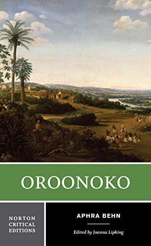 Symantec Oroonoko (Norton Critical Editions) 1st edition by Behn, Aphra (1997) Paperback