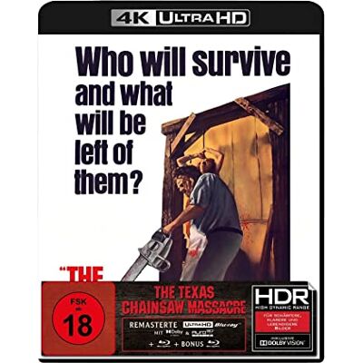 Turbine The Texas Chainsaw Massacre (4K Ultra HD Blu-ray + Blu-ray + Bonus-Blu-ray) Turbine The Texas Chainsaw Massacre (4K Ultra HD Blu-ray + Blu-ray + Bonus-Blu-ray)