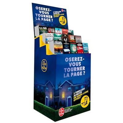 Xxx Présentoir lutrin 65LP Thrillers 2026 Xxx Présentoir lutrin 65LP Thrillers 2026
