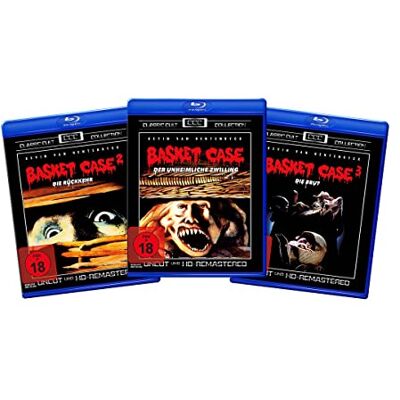 Sedna Basket Case 3er Package Classic Cult Collection Uncut 3 Filme auf 3 Blu-rays Sedna Basket Case 3er Package Classic Cult Collection Uncut 3 Filme auf 3 Blu-rays